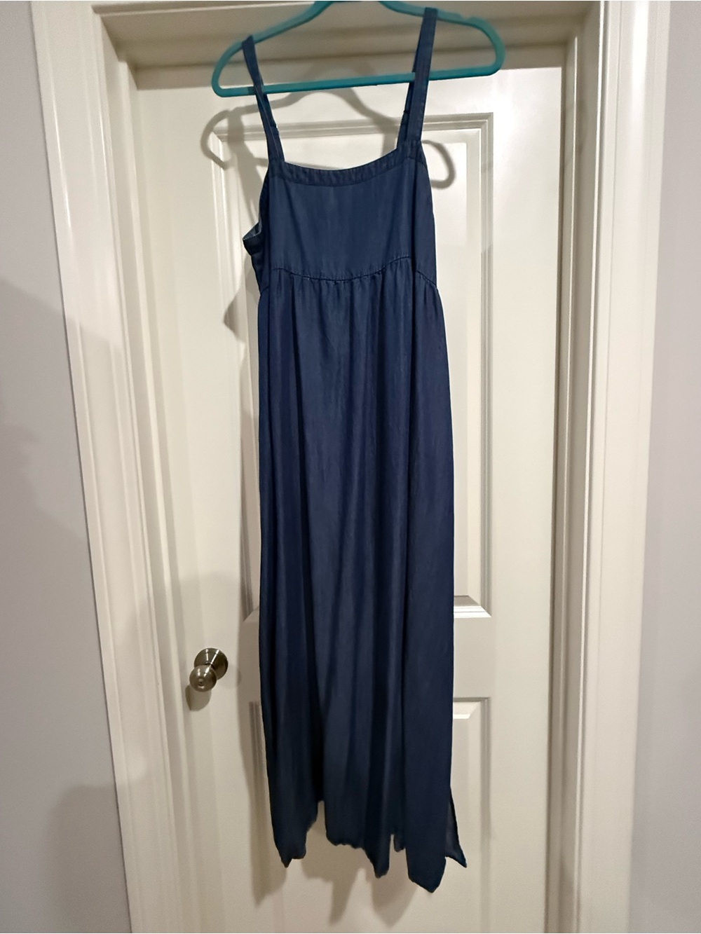Natural life size L Chambray dress